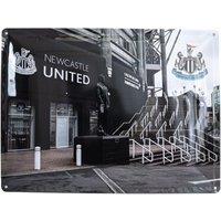 Newcastle United FC Sir Bobby Robson Sign in Black