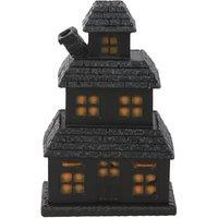 Something Different Haunted House Incense Cone Holder in Black