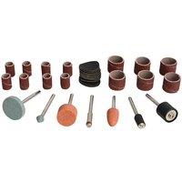 Bluespot Tools Sanding & Grinding Accessory 31 Piece Kit (UK Plug)