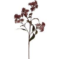Hill Interiors Smokebush Artificial Flower in Burgundy