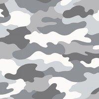 World of Wallpaper Camouflage Wallpaper in Grey