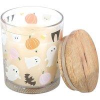 Something Different Candy Corn Halloween Scented Candle in White