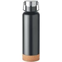 MidOcean Ives Cork 500ml Bottle in Black