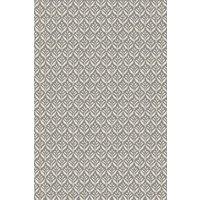 Hoopla Walls Mini Leaf - Graphite 10m Wallpaper in Black