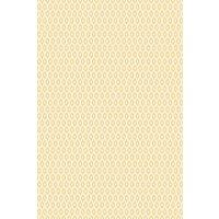 Hoopla Walls Tiny Ogee - Straw 10m Wallpaper in Yellow