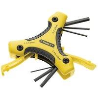 Stanley Metric Triangle Hexagon Key Set, 9 Piece