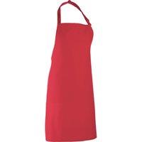 Premier Colours Bib Apron Workwear in Red
