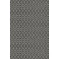 Hoopla Walls Tiny Ogee - Charcoal 10m Wallpaper in Black