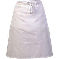 BonChef 24 Inch Waist Apron in White