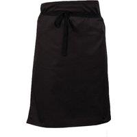 BonChef 24 Inch Waist Apron in Black