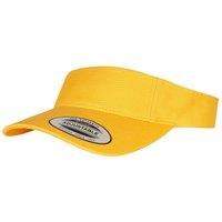 Flexfit by Yupoong Curved Visor Cap in Bright Yellow