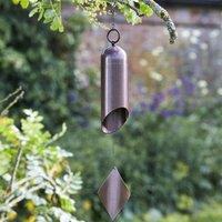 mysmartbuy Swiss Cow Bell Windchime - 62 cm Outdoor Rustic Bell Chime with Tuned Tones in Bronze