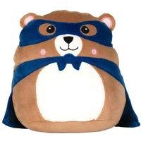 Mumbles SquidgeMe Hero Bear Plush Toy in Brown