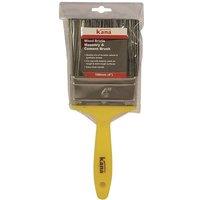 Universal Textiles 4 External Masonry & Cement Wall Brush Yellow