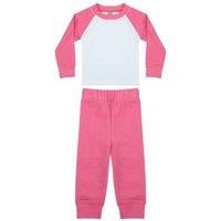 Larkwood Long Pyjama Set in Pale Pink | Size: 3-4 Years