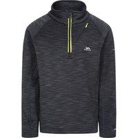 Trespass Boy's Edvin Fleece Top in Black | Size: 2-3 Years