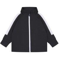 Larkwood Contrast Track Top in Black | Size: 18-24 m