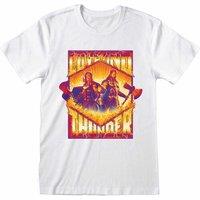 Marvel Men's Team T-Shirt in White | Size: Medium