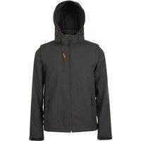 SOL'S Men's Transformer Pro Softshell Jacket in Charcoal | Size: Large