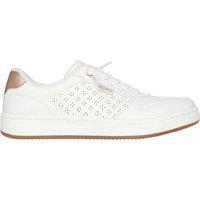 Skechers Women's B Cute Court - Duraleather Faux Lace Sneaker White | Size: 8
