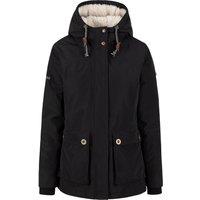 Trespass Women's Token Waterproof Jacket in Black | Size: XS
