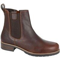 Woodland Women's Leather Chelsea Boots in Brown | Size: 6