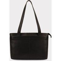 Lloyd Baker Women's 'Kaija' 100% Real Leather Tote/Shoulder Bag in Black