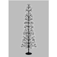 Xmas Haus 1.5m 2000 Warm White Micro Led Black Tree | Size: 1 Pack