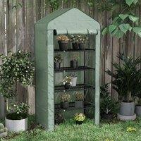 OUTSUNNY Widened Mini Greenhouse 5 Tier Green House, 193H x 90W x 49Dcm
