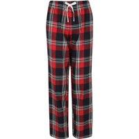 Skinni Fit Women's Skinnifit Tartan Lounge Pants in Light Red | Size: 2XL