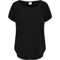 Tombo Women's Scoop Neck T-Shirt in Black | Size: Large