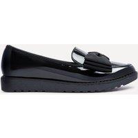 Linzi Women's Cathy Black Patent Loafers | Size: 7-Standard Fit