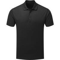 Premier Men's Polo Shirt in Black | Size: XL