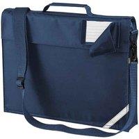 Quadra Men's Reflective Adjustable Strap Book Bag in Navy