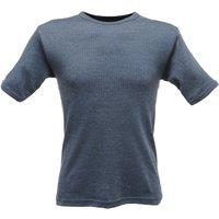 Regatta Professional Men's Thermal Short-Sleeved Base Layer Top in Blue | Size: 3XL