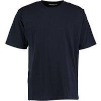 Kustom Kit Men's Hunky Superior Short Sleeve T-Shirt in Navy | Size: Small