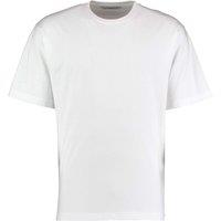 Kustom Kit Men's Hunky Superior Short Sleeve T-Shirt in White | Size: Small