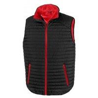 Result Men's Thermoquilt Gilet in True Black | Size: Medium