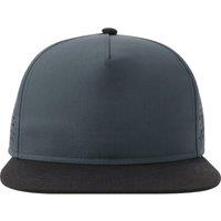 Atlantis Men's Bank 5 Panel Snapback Cap in Navy