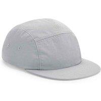 Beechfield Men's 5 Panel Camper Cap in Light Grey
