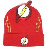 The Flash Men's Logo Beanie in Red