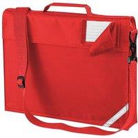 Quadra Men's Adjustable Strap Book Bag in Light Red