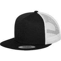 Flexfit Men's Classic Two Tone Trucker Cap in Black