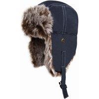 Result Men's Classic Bomber Hat in Navy | Size: Medium