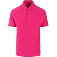 PRORTX Men's Pro Pique Polo Shirt in Fuchsia | Size: 6XL