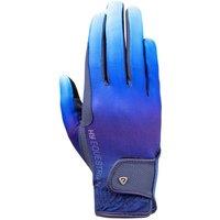 Hy Men's Ombre Riding Gloves in Navy | Size: Medium