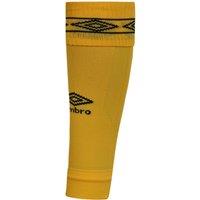 Umbro Men's Diamond Leg Sleeves in Yellow | Size: Large