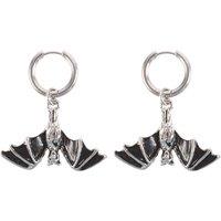 Something Different Men's Victorian Vampire Bat Dangle Earrings in Black