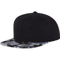Flexfit by Yupoong Men's Roses Print Snapback Cap in Black