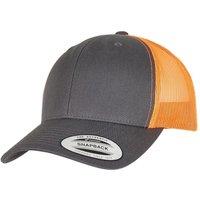 Flexfit Men's Retro Two Tone Trucker Cap in Pale Grey
